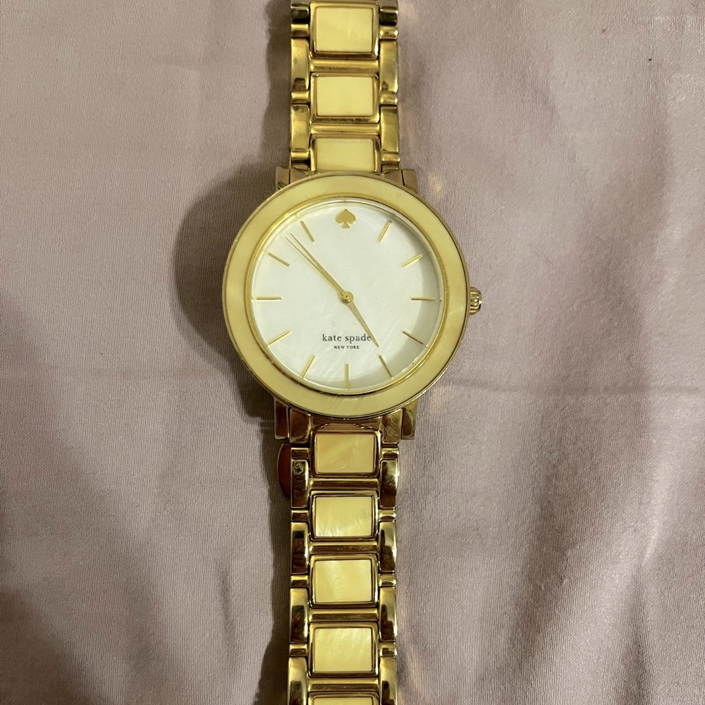 Mother of Pearl Kate Spade watch